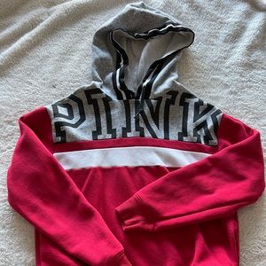 red PINK hoodie